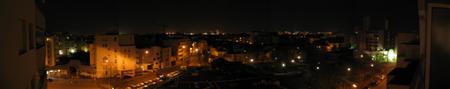 Vue de notre balcon. Vue de notre balcon.